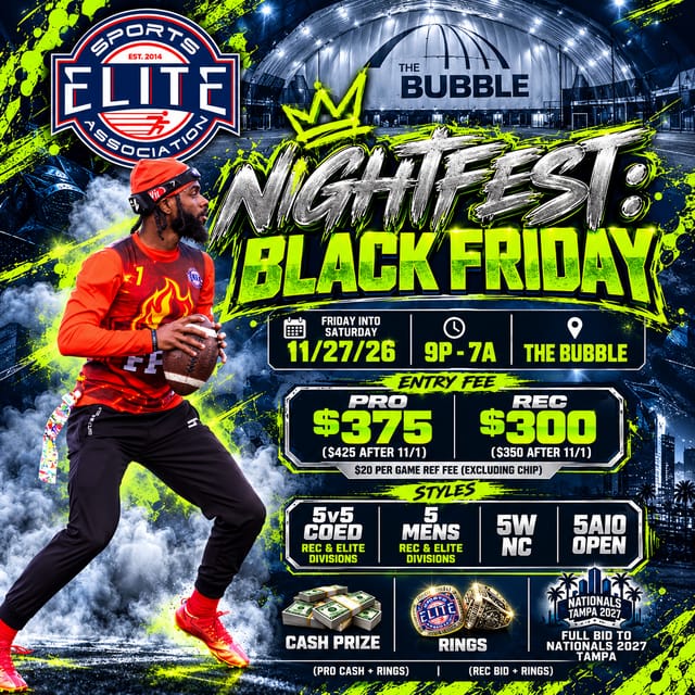 Nightfest on Black Friday poster