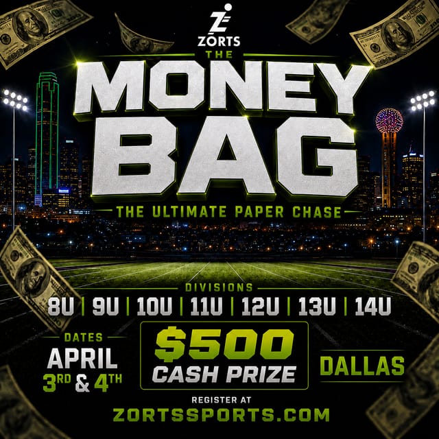 Youth-Middle School Divisions Money Bag-The Ultimate Paper Chase poster