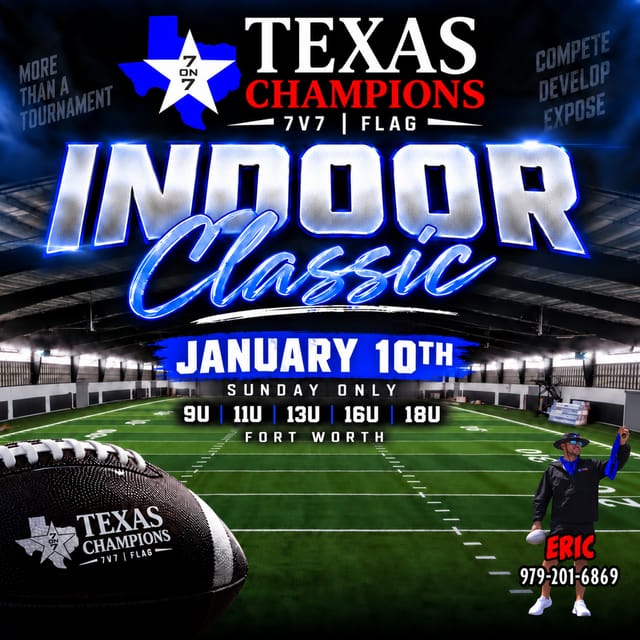 DFW INDOOR KICKOFF PT. 2 poster