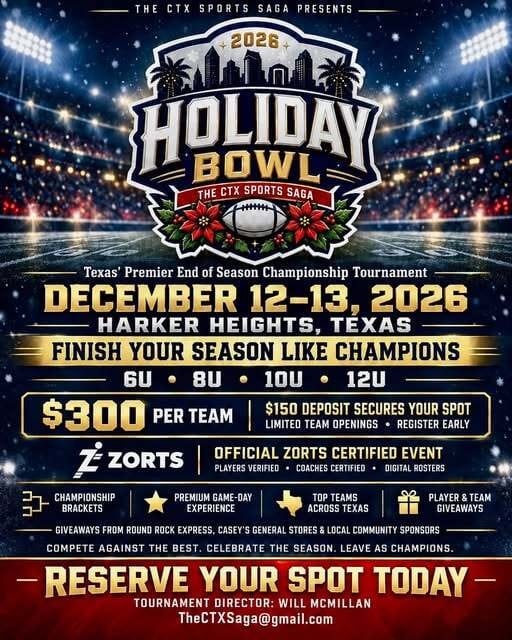 The CTX Holiday Bowl poster